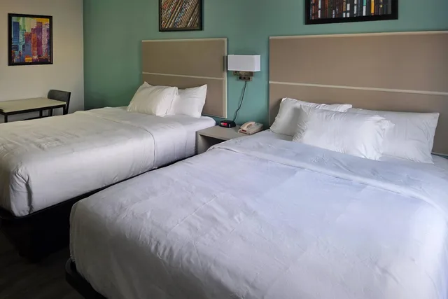 غرفة بسريرين كوين، MainStay Suites LeClaire - Quad Cities 4/5