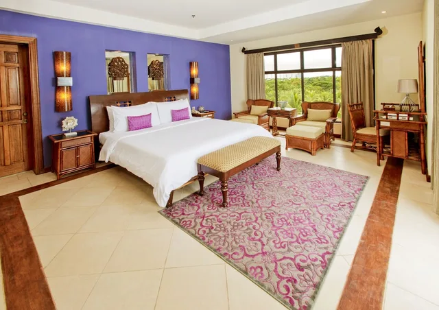 جناح جونيور بسرير مزدوج وسرير فردي بإطلالة على البحر بغرفة نوم واحدة، Costabella Tropical Beach Hotel 9/10