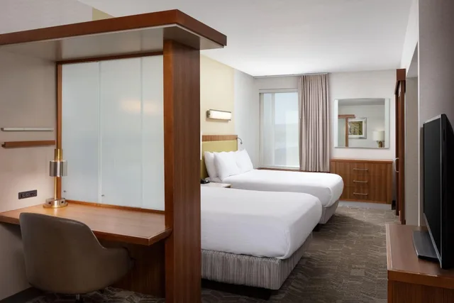 جناح بسريرين كوين مع سرير سحّاب إضافي مع أريكة لذوي الإعاقة، Springhill Suites By Marriott Grand Junction Downtown Historic Main St 1/5