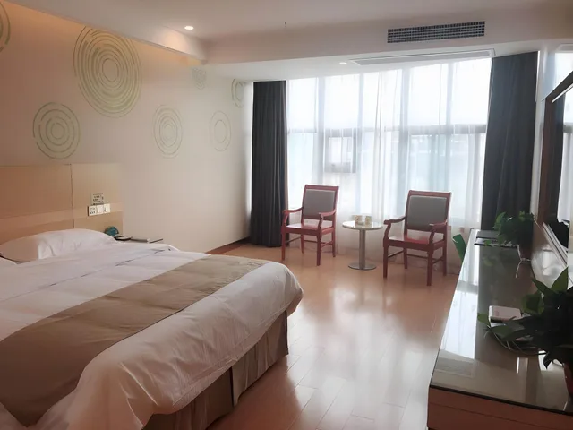 غرفة سوبيريور بسرير كوين، Greentree Inn Huainan Jinjialing Road Oriental General Hospital 1/1