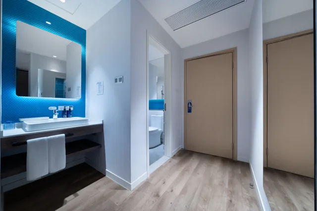 غرفة قياسية بسريرين منفصلين، Holiday Inn Express Pengzhou Downtown 5/5