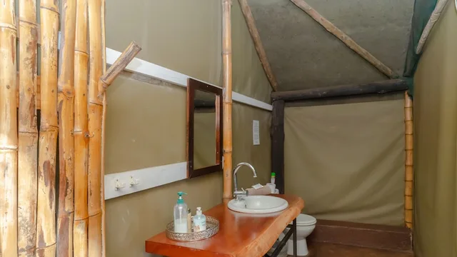 Safari, Tent, Queen Bed, Large، Crocodile Bridge Safari Lodge 5/5