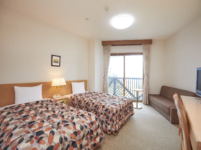 غرفة بسريرين منفصلين، FAMILIO SADOAIKAWA HOTEL 1/1