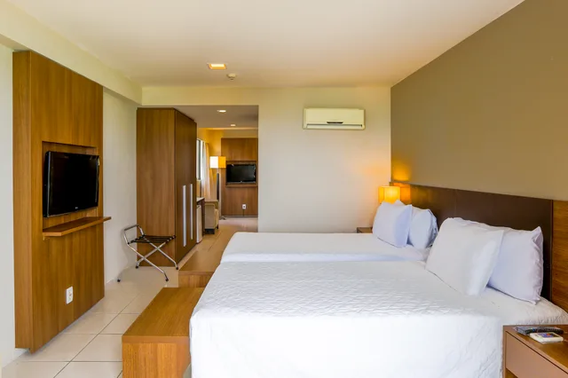 غرفة فاخرة بسرير مزدوج، Transamerica Prestige Recife - Boa Viagem 2/3