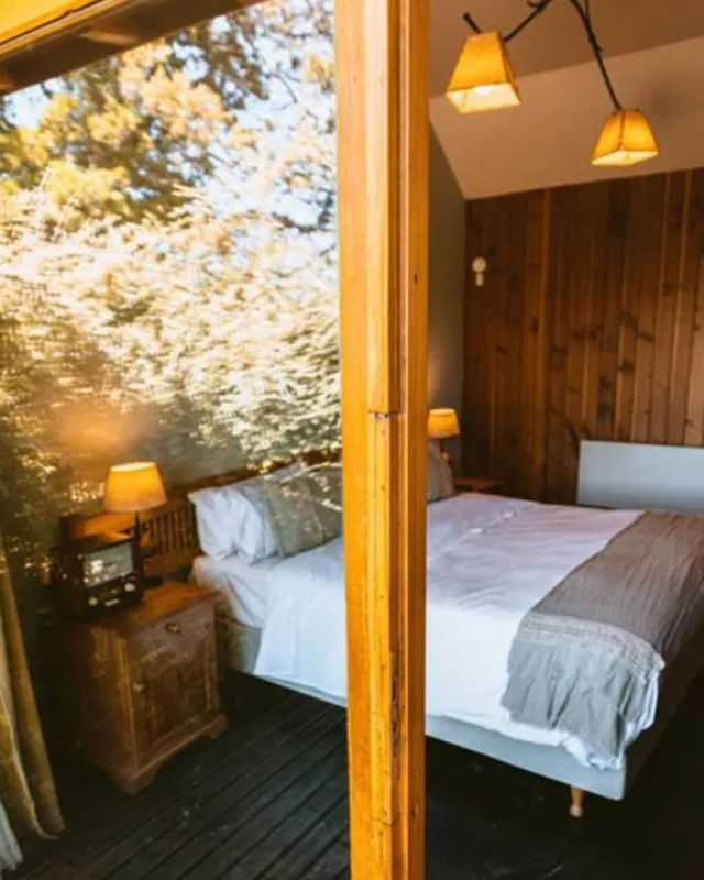 غرفة قياسية بسريرين منفصلين بإطلالة على البحيرة، Arrayan Lake View Mountain Lodge & Casa De Te Arra 8/10