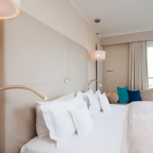 غرفة بسرير مزدوج بإطلالة على البحر، Hotel Fahrhaus Sylt 3/6