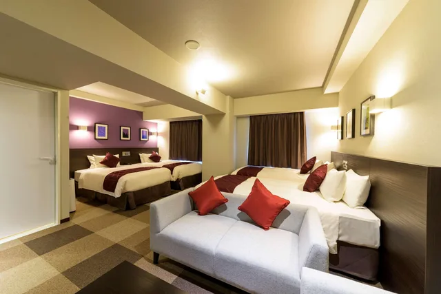 غرفة تنفيذية رباعية، Best Western Plus Hotel Fino Chitose 1/3