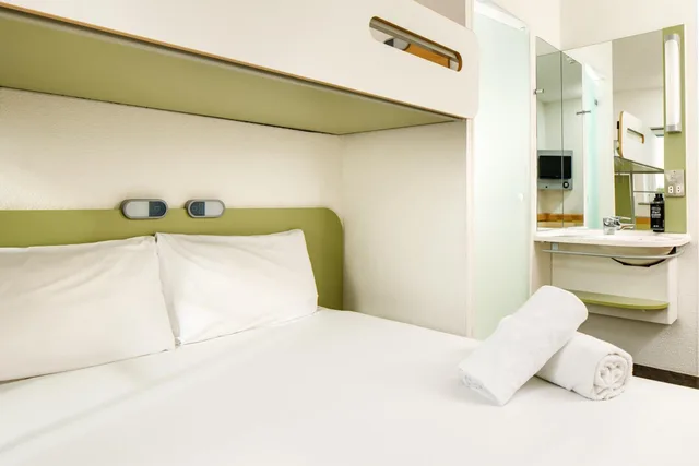 غرفة قياسية بسرير مزدوج وسرير فردي، Ibis Budget Sheffield Arena 3/10