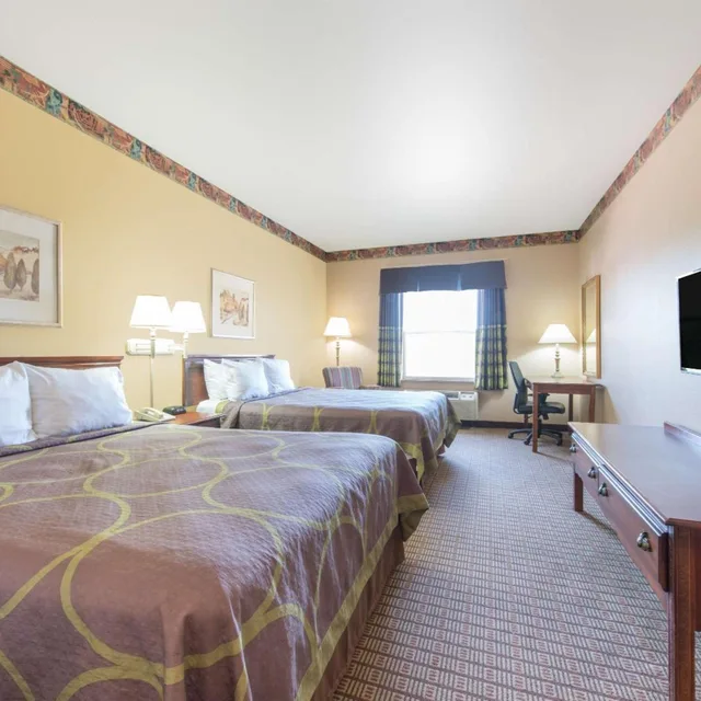 جناح ديلوكس بسريرين كوين، Super 8 by Wyndham Fort Worth Stockyards 6/9