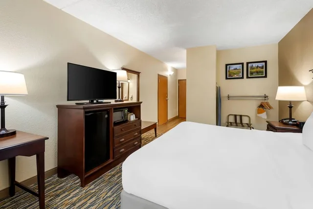 غرفة بسرير كينج بحوض استحمام لذوي الإعاقة، Comfort Inn and Suites Branson Meadows 3/10