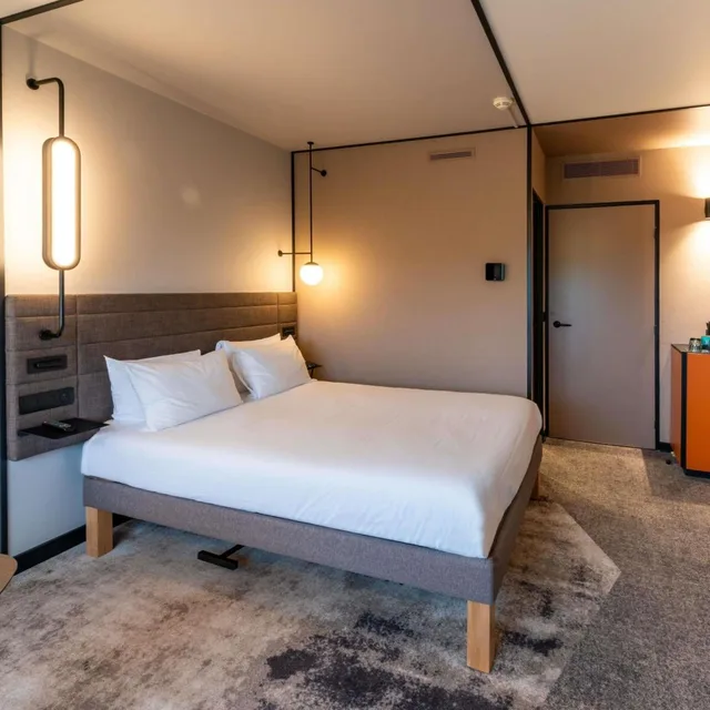 غرفة بسريرين مزدوجين لذوي الإعاقة، Novotel Saint Quentin en Yvelines 2/5