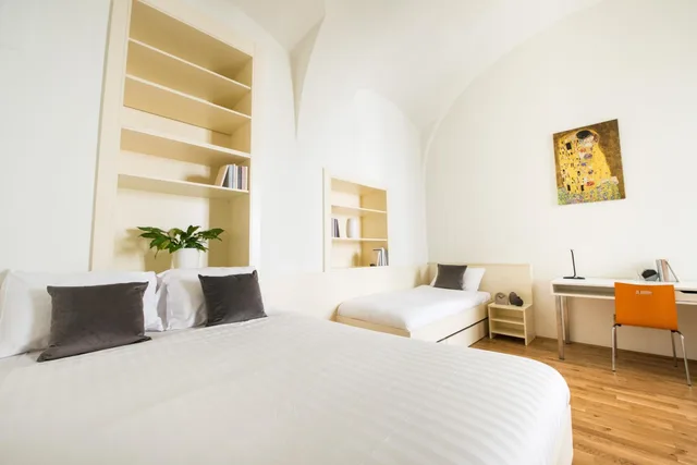 استوديو بسرير كوين وسرير فردي، Mynext - Johannesgasse Apartments 2/2