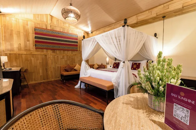 جناح استوديو بسرير كينج بإطلالة على المسبح في الطابق الأرضي، Bali Sunshine Inn Nusa Dua 9/10
