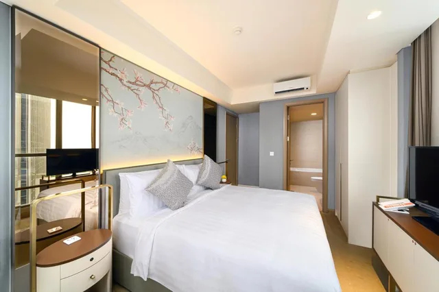 غرفة بريميير بـ3 غرف نوم، Oakwood PIK Jakarta 2/3