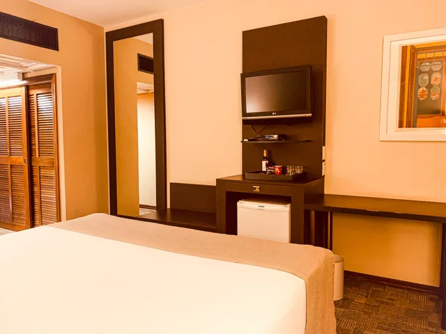 غرفة قياسية مفردة بسرير مزدوج، Ouro Minas Hotel Belo Horizonte, Dolce by Wyndham 1/4