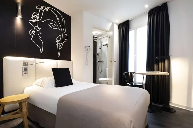 غرفة مفردة، Hotel Montparnasse Saint Germain 5/10