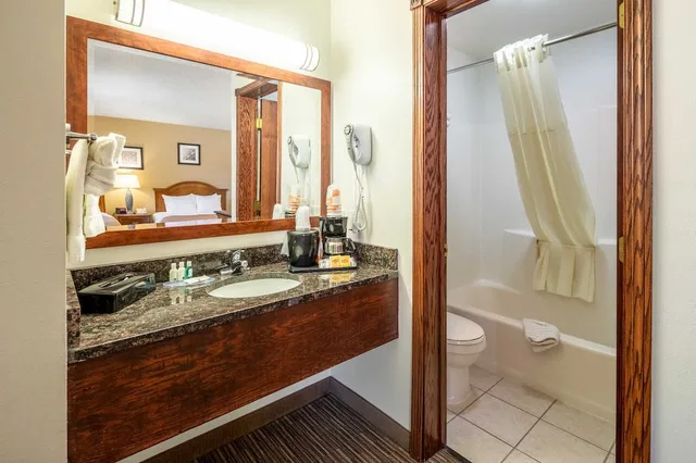 غرفة قياسية بسريرين كوين، Quality Inn Keystone near Mount Rushmore 6/7