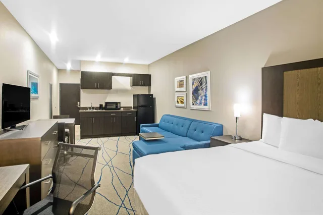 جناح ديلوكس بسرير كينج، La Quinta Inn & Suites By Wyndham Ponca City 1/2