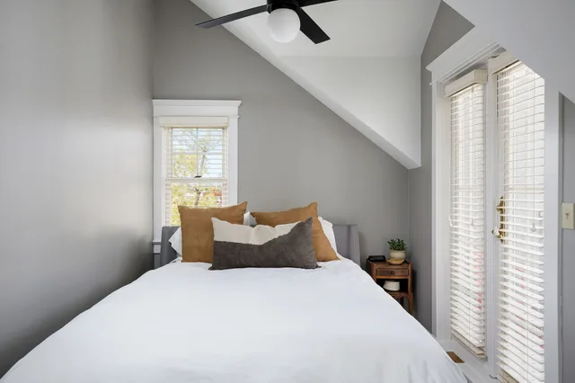 Deck, Queen Bed، Southmoreland on the Plaza Bed &amp; Breakfast 3/5