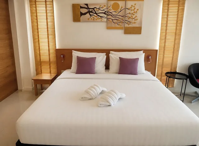 غرفة عائلية بسرير كينج وسرير كوين، Palmari Boutique Hotel 4/10