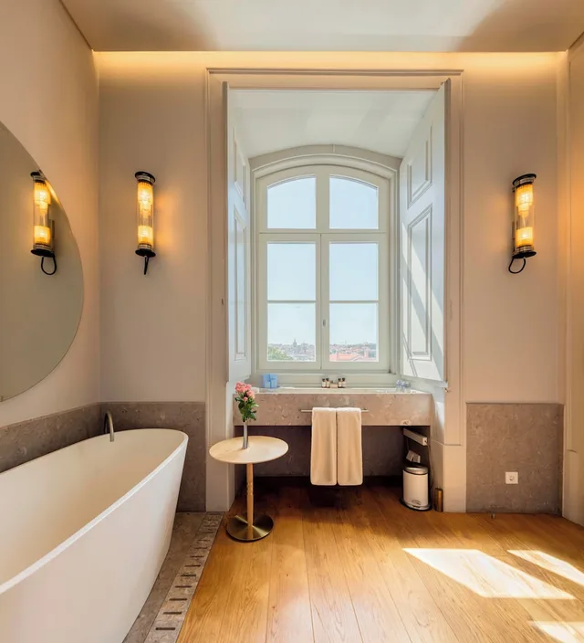 غرفة سوبيريور بسرير كوين، Verride Palacio Santa Catarina 3/4