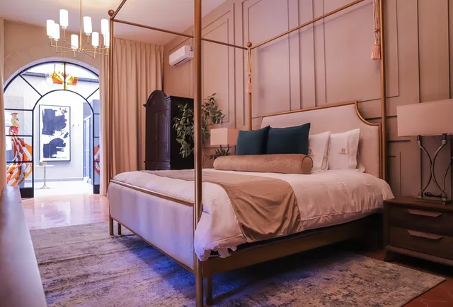 جناح استوديو رئاسي بسرير كينج، Hotel Boutique Corazon Mexicano 1/1