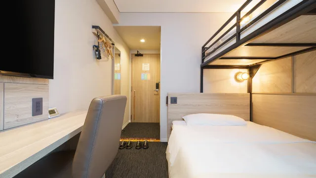 لوفت قياسي بسريرين منفصلين، Super Hotel Midosuji Line Esaka 1/1