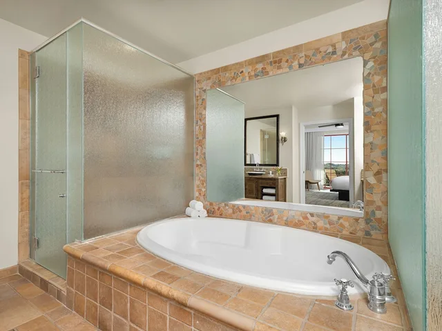 فيلا بسرير كينج بغرفة نوم واحدة مع أريكة لذوي الإعاقة، Hyatt Residence Club San Antonio Wild Oak Ranch 3/3