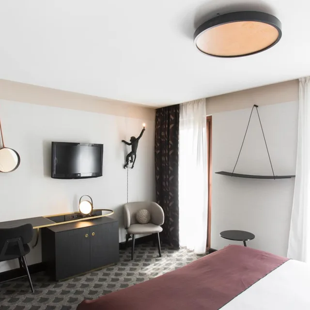 غرفة سوبيريور بسرير مزدوج، Hotel Cannes Centre Univers 10/10