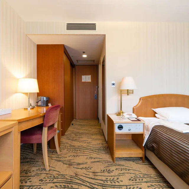 غرفة قياسية مفردة للمدخنين، Hotel Okura Niigata 3/9