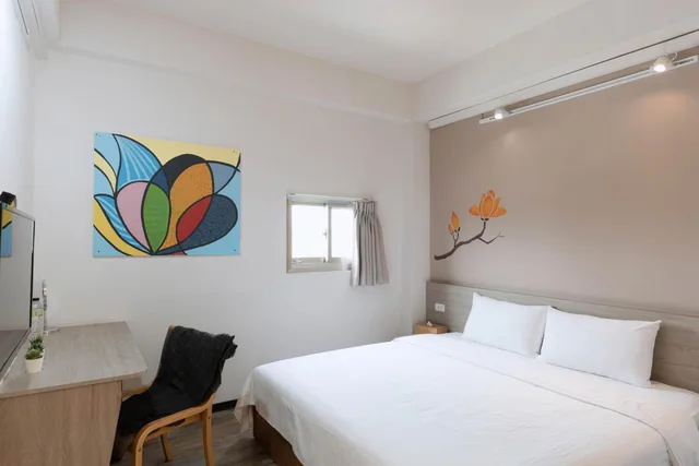 غرفة قياسية بسرير مزدوج، Backpackers Inn Kaohsiung 1/2