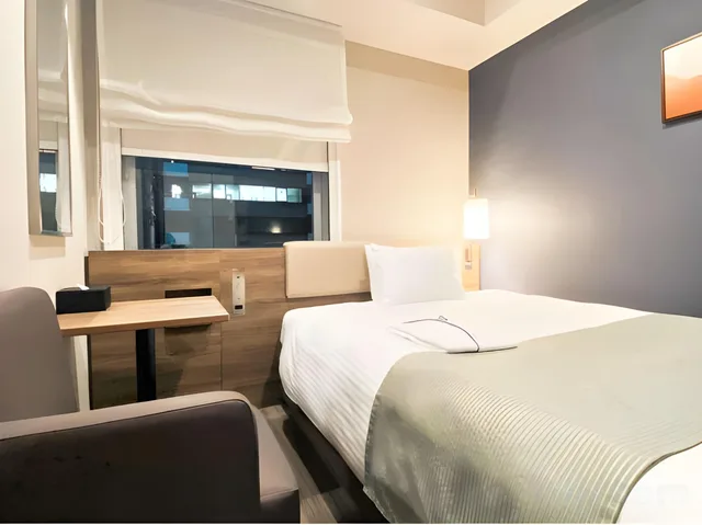 غرفة بسرير نصف مزدوج للمدخنين، Keikyu Ex Inn Higashiginza 3/3