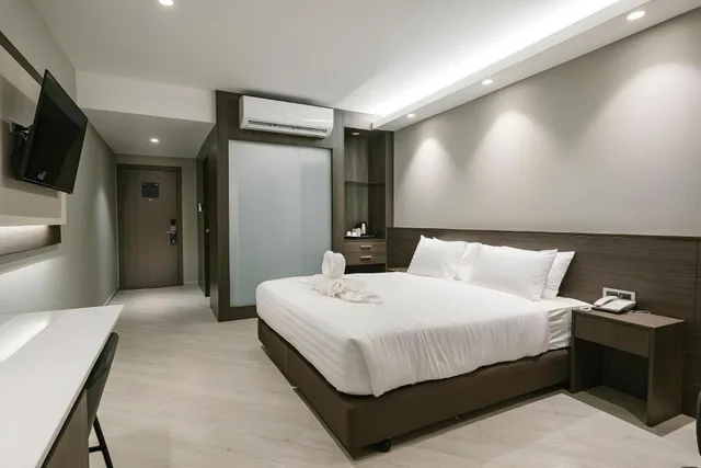 غرفة غراند ديلوكس بسرير كينج، The Rich Hotel Korat 1/2