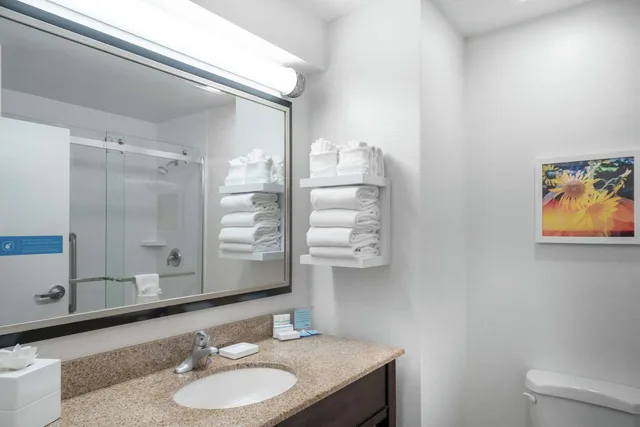 غرفة بسرير كينج بإطلالة على المسبح، Hampton Inn & Suites Nashville/Franklin (Cool Springs) 3/3