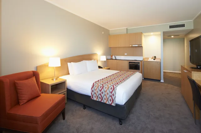 شقة استوديو بسرير كوين، Nesuto Parramatta Apartment Hotel 2/7