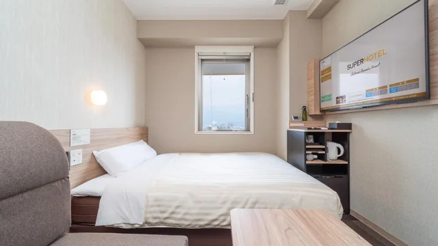 غرفة قياسية بسرير مزدوج، Super Hotel Iyo Saijo 1/1