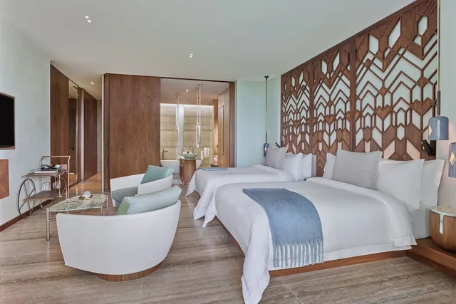 Astor, 2 Bedrooms, Connecting, Caroline Astor, Suite, Double Bed, Ocean View، The St. Regis Kanai Resort, Riviera Maya 2/8