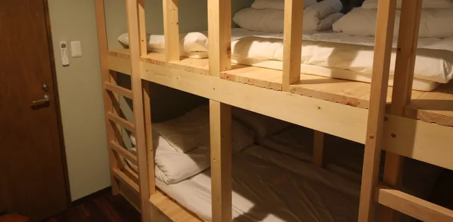 Family, 2 Bunk Beds, Sofa, RED HELMET House & Sports Bar Hiroshima 2/2
