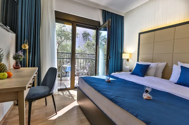 غرفة اقتصادية بسريرين منفصلين بإطلالة على الحديقة، Hotel Harmony by Aycon 1/4
