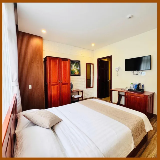 غرفة ديلوكس بسرير مزدوج، Nam Xuan Premium Hotel 1/3