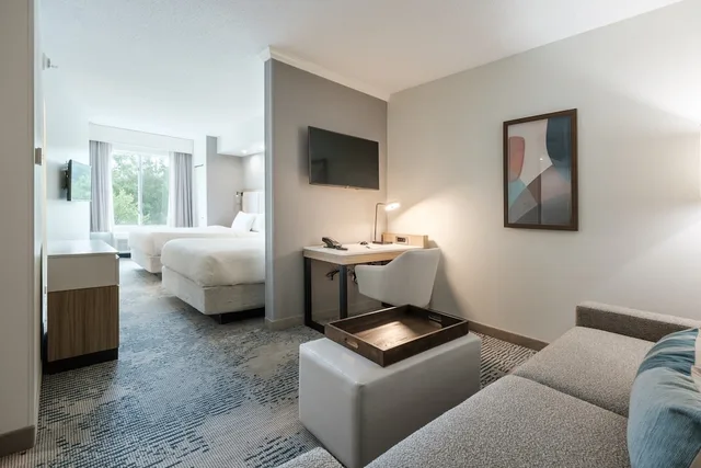 استوديو بسريرين كوين مع أريكة، SpringHill Suites Charlotte Lake Norman/Mooresville 4/9