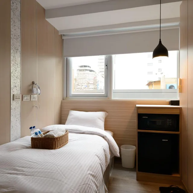 غرفة مفردة بحمام مشترك، Poshpacker Hotel 4/9