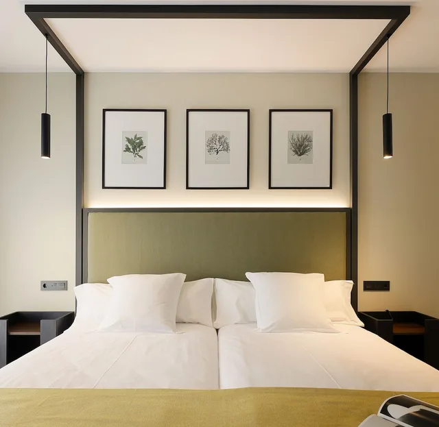 غرفة قياسية بسريرين منفصلين، Nuvo Hotel Boutique 1/4