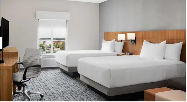 غرفة بسريرين مزدوجين في طابق مرتفع، Hyatt Place Boston/Braintree 1/1
