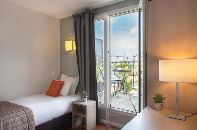 غرفة مفردة، Diese Hotel Bastille 1/4
