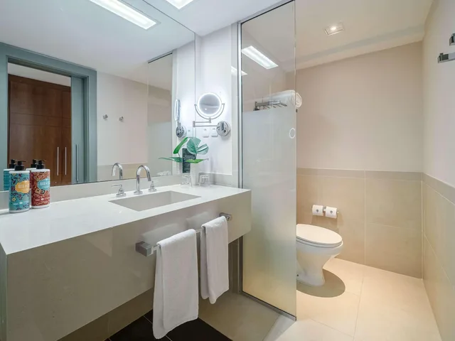 غرفة ديلوكس بسرير مزدوج بإطلالة على المدينة، Grand Mercure Rio de Janeiro Copacabana 5/6