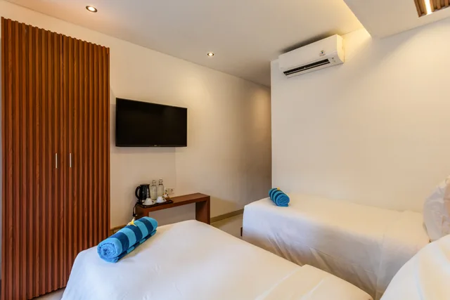 غرفة سوبيريور بسريرين منفصلين، Paripadi Studio Canggu 2/3