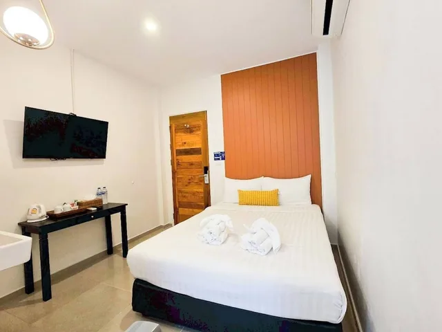 غرفة بسرير كوين بإطلالة على المدينة، Kata Forte Resort 2/9