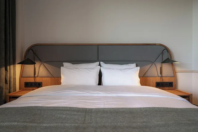غرفة سوبيريور بسرير كينج بإطلالة على الحديقة، CORI Hornbaek Hotel 1/1