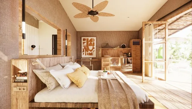 Design, Studio, Suite, King Bed, Sea View, Private Pool، Yazz Collective 7/10